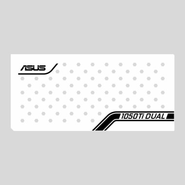 Asus 1050 Ti Dual | Backplate (L1) | ColdZero