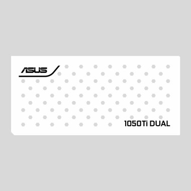Asus 1050 Ti Dual | Backplate (L2) | ColdZero