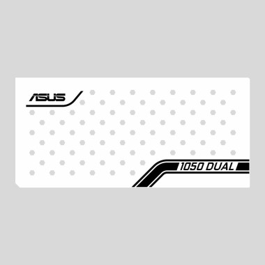 Asus 1050 Dual | Gpu Backplate (Layout 1) | ColdZero