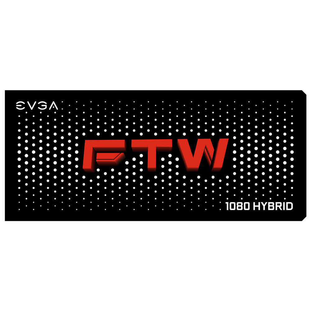 EVGA 1080 FTW Hybrid | Backplate (L1) | ColdZero