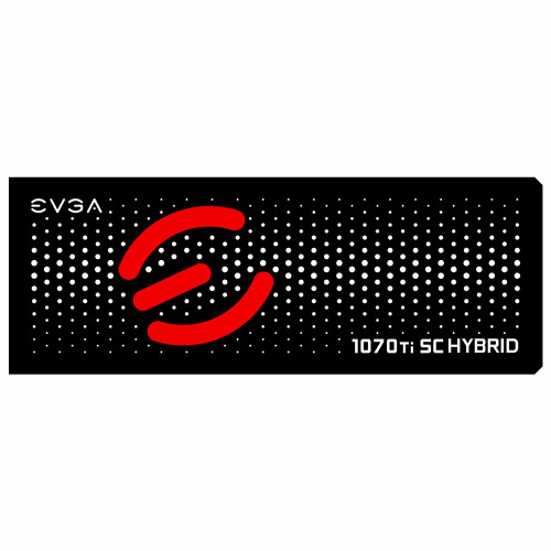 EVGA 1070 Ti SC Gaming Hybrid | Backplate (L1) | ColdZero