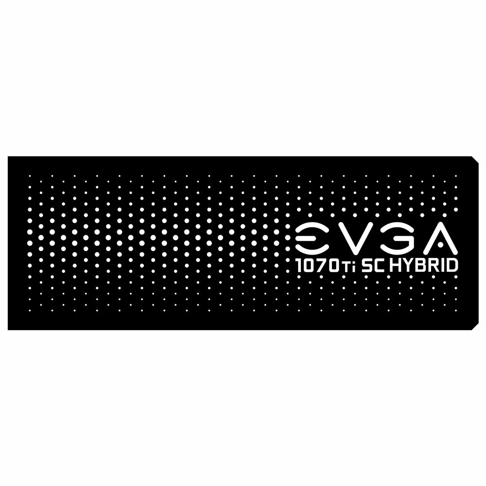 EVGA 1070 Ti SC Gaming Hybrid | Backplate (L2) | ColdZero
