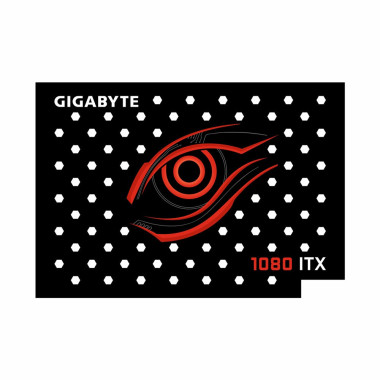 Gigabyte GTX 1080 Mini ITX | Gpu Backplate (Layout 2) | ColdZero