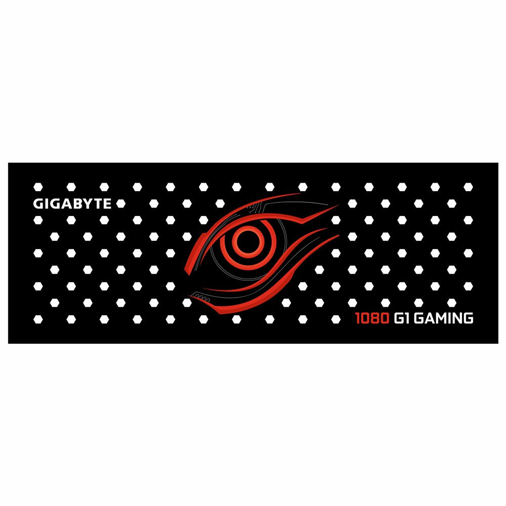 Gigabyte 1080 G1 Gaming | Gpu Backplate (Layout 2) | ColdZero