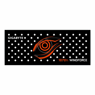 Gigabyte 1070 Ti Windforce | Backplate (L2) | ColdZero