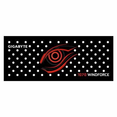 Gigabyte GTX 1070 Windforce | Gpu Backplate (Layout 2) | ColdZero