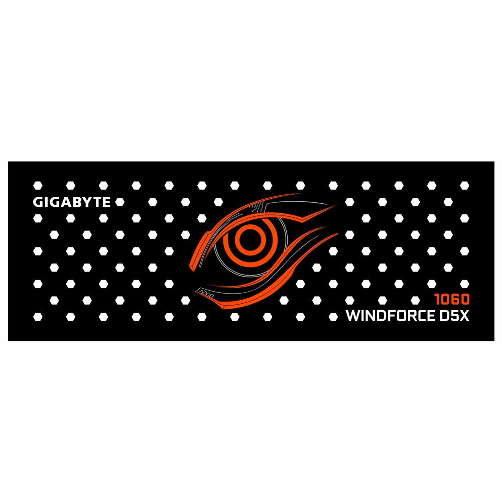 Gigabyte 1060 Windforce D5X | Backplate (L2) | ColdZero