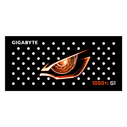 Gigabyte 1050 Ti G1 Gaming | Backplate (L1) | ColdZero