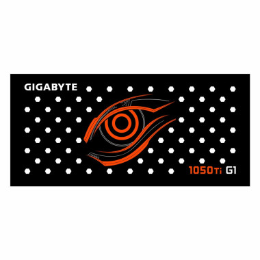 Gigabyte 1050 Ti G1 Gaming | Backplate (L2) | ColdZero