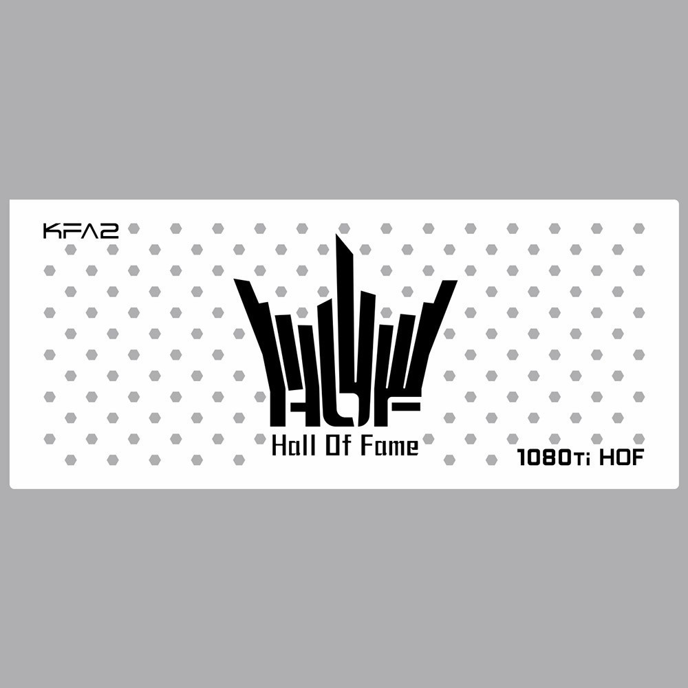 KFA2 1080Ti HOF | Gpu Backplate | ColdZero KFA2 1080Ti HOF | Gpu Backplate | ColdZero