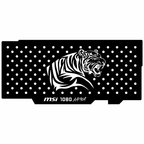 Msi 1080 Armor | Backplate (L1) Black | ColdZero