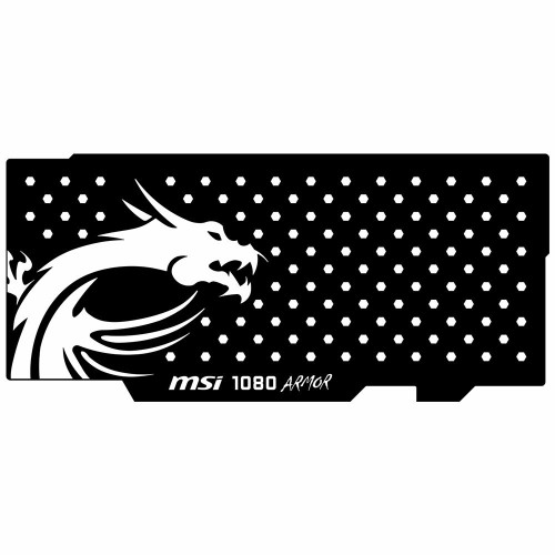 Msi 1080 Armor | Backplate (L3) Black | Coldzero