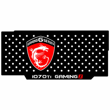 Msi 1070 Ti Gaming X | Backplate (L2) | ColdZero