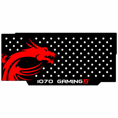 Msi 1070 Gaming X | Backplate (L1) | ColdZero