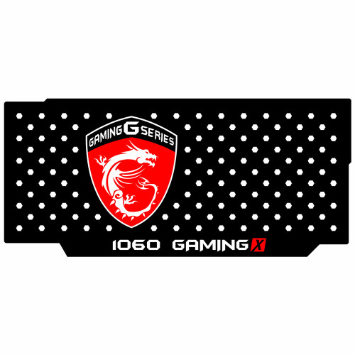 Msi 1060 Gaming X | Backplate (L2) | ColdZero