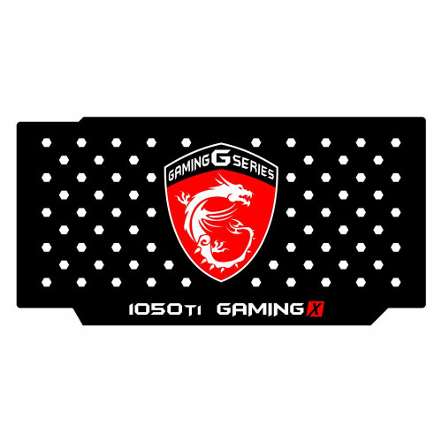 Msi 1050 Ti Gaming X | Backplate (L2) | ColdZero