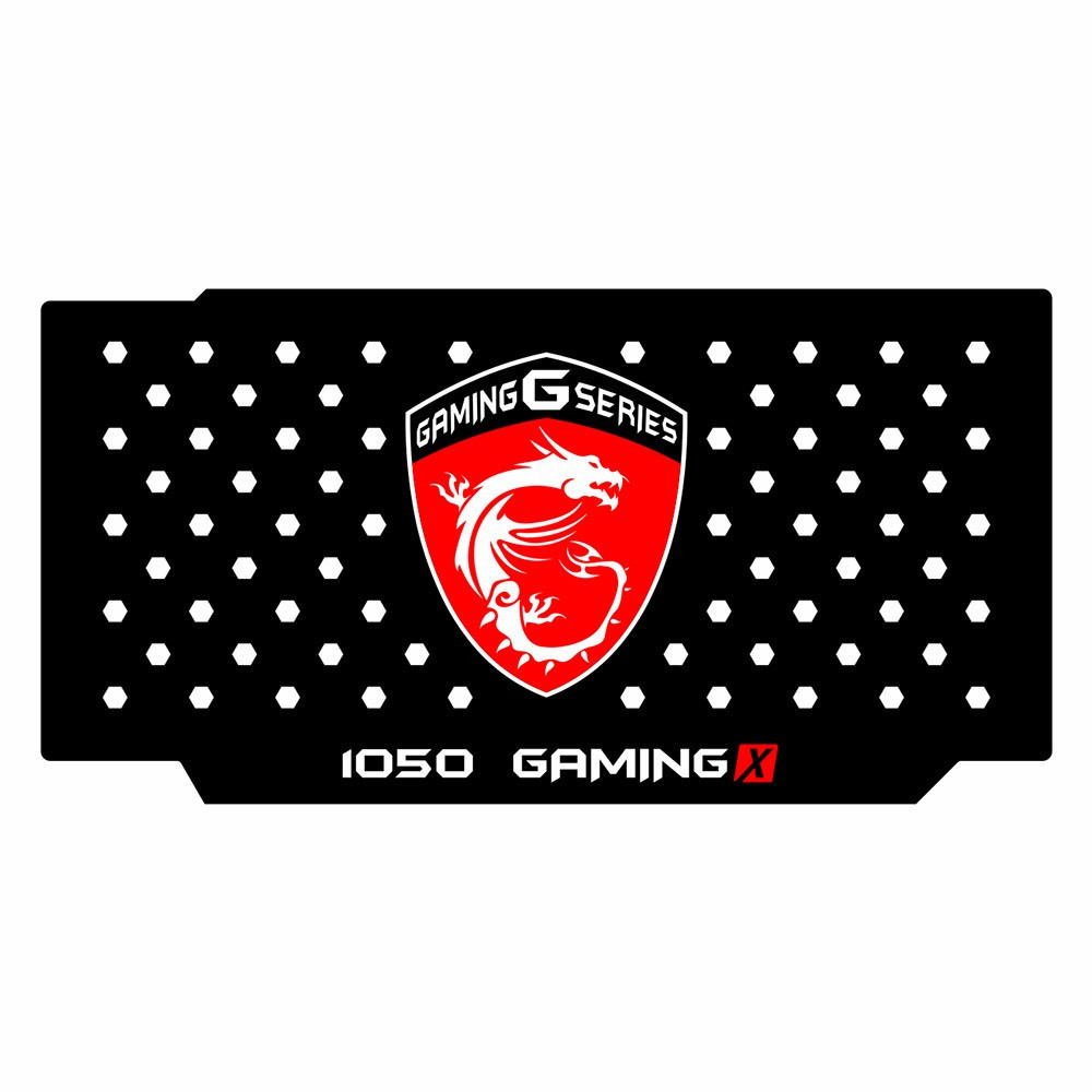 Msi 1050 Gaming X | Backplate (L2) | ColdZero
