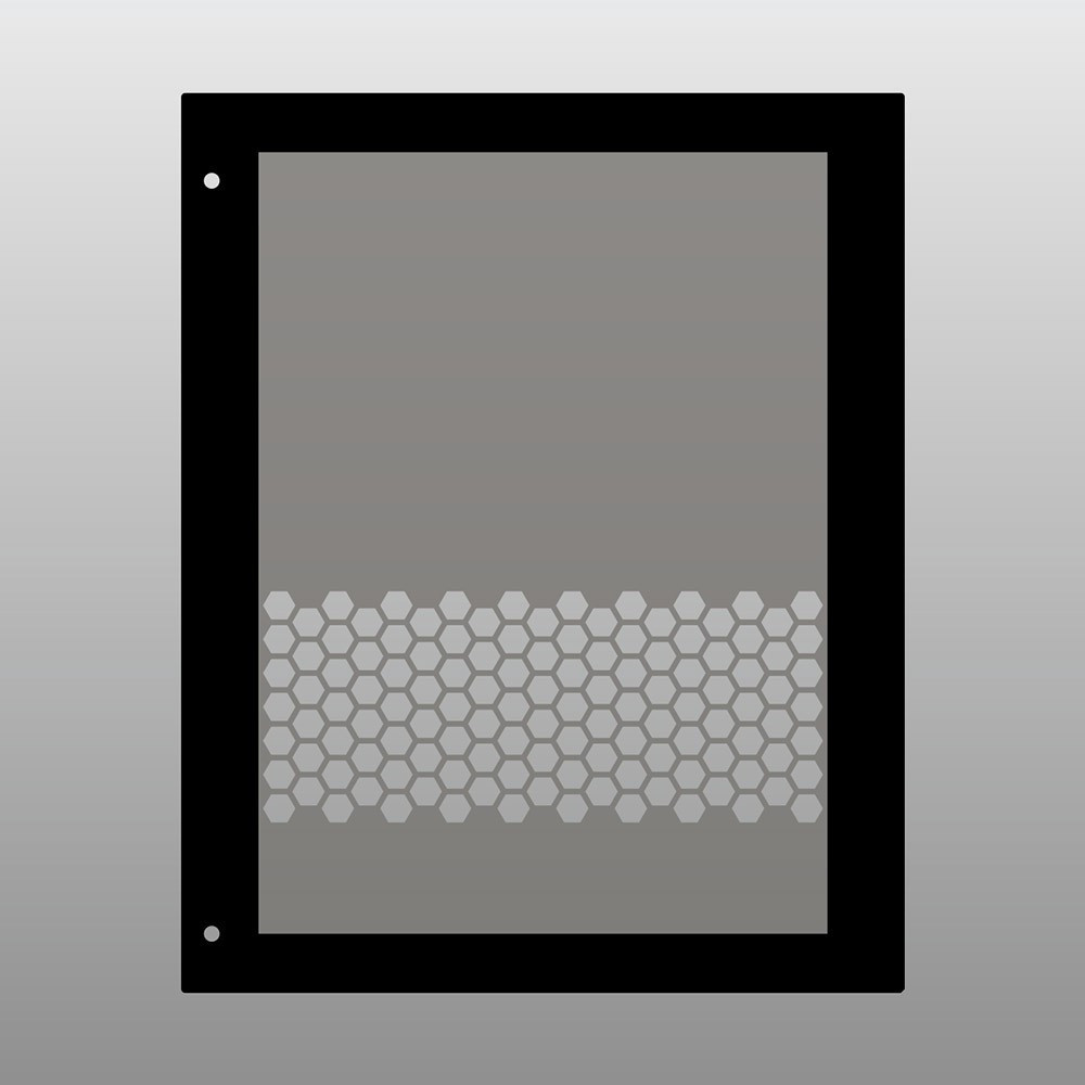 680x | Side Panel Hexx Smoked v2 | ColdZero