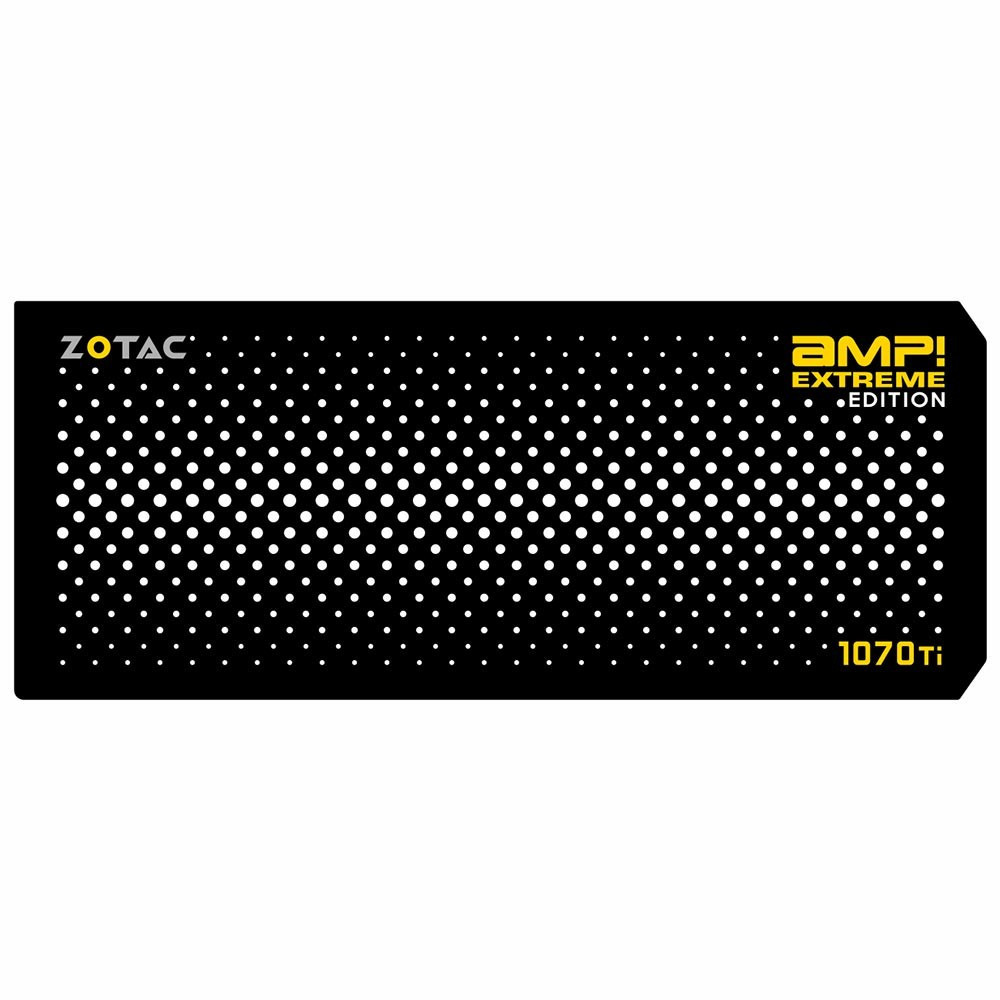 Zotac 1070 Ti Amp Extreme | Backplate (L3) | ColdZero