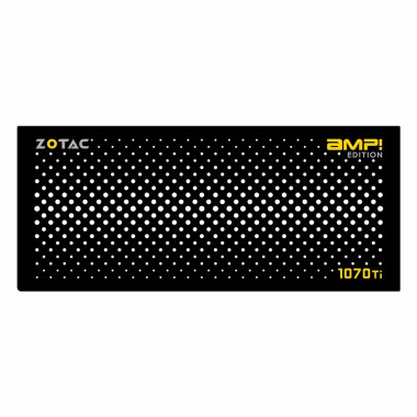 Zotac 1070 Ti Amp | Backplate (L3) | ColdZero
