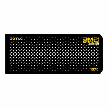 Zotac 1070 Amp Extreme | Backplate (L3) | ColdZero