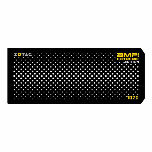Zotac 1070 Amp Extreme | Backplate (L3) | ColdZero
