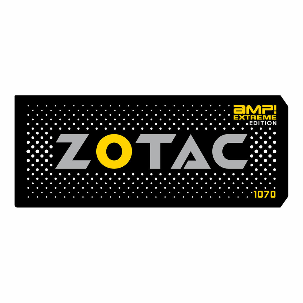 Zotac 1070 Amp Extreme | Backplate (L2) | ColdZero