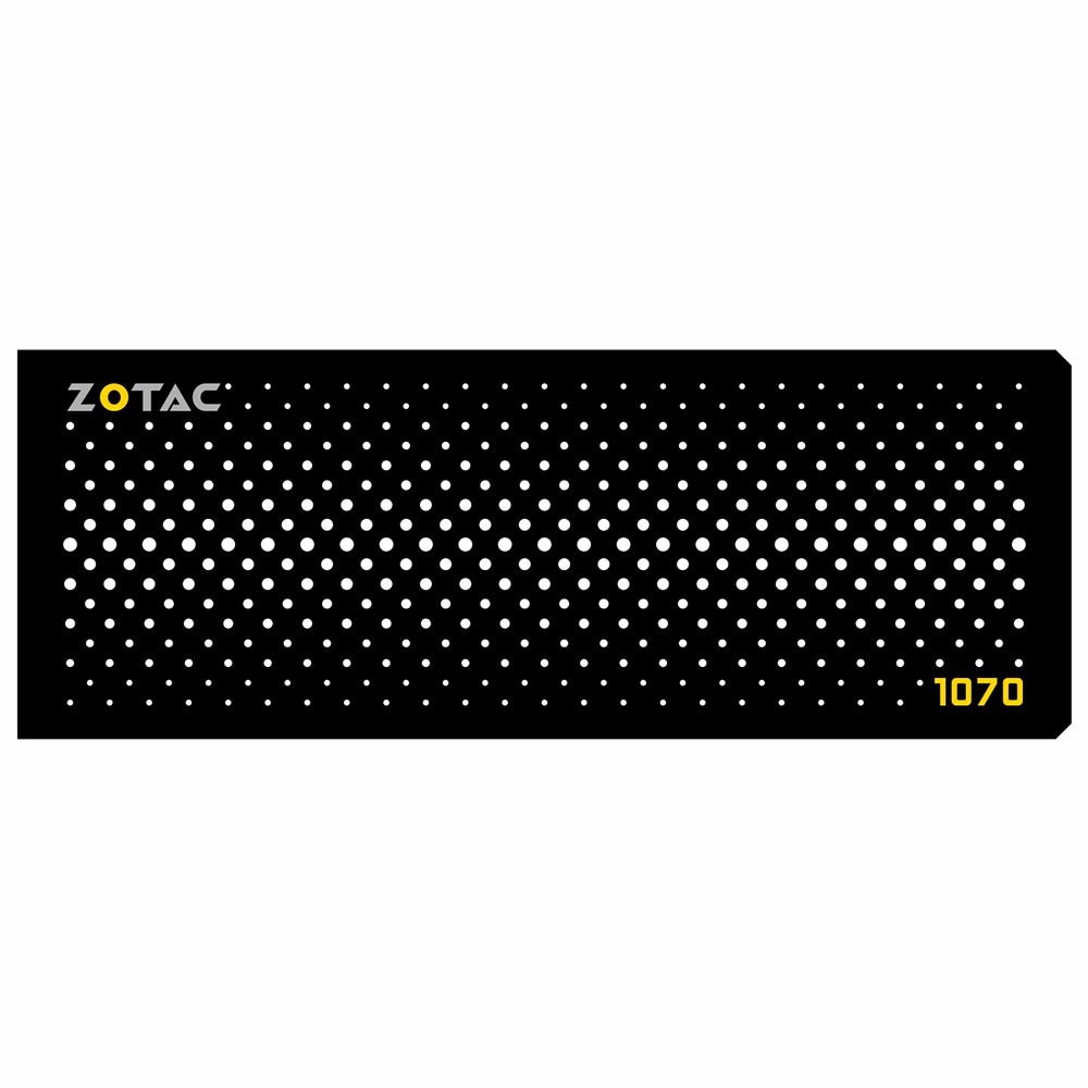 Zotac 1070 Blower | Backplate (L2) |  ColdZero