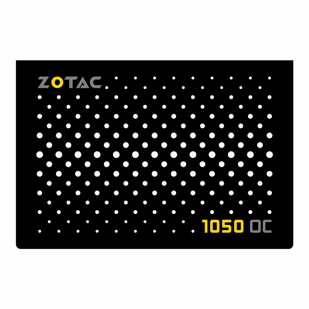 Zotac 1050 OC & Mini | Backplate | ColdZero