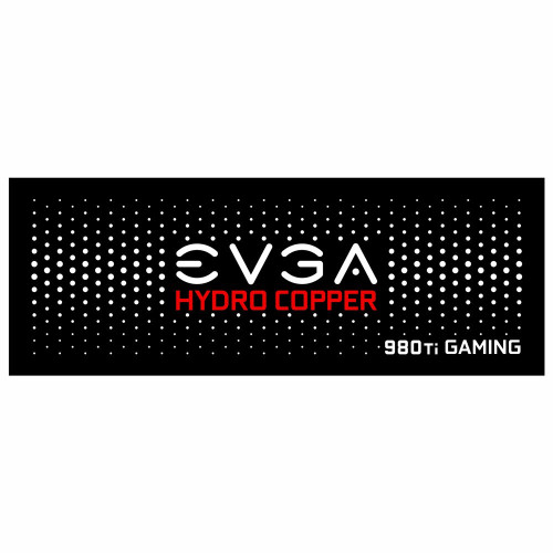 EVGA 980 Ti Hydro Copper | Backplate (L1) | ColdZero