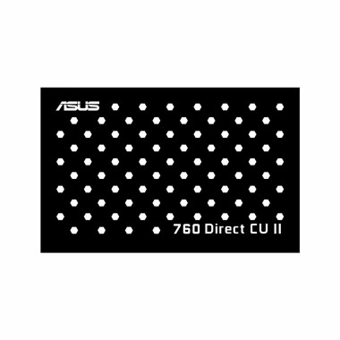 Asus 760 DCII | Backplate | ColdZero