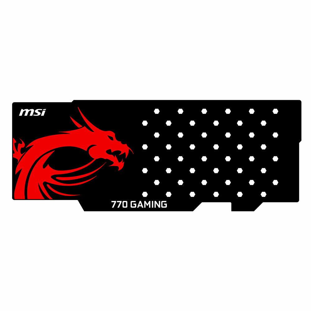 Msi 770 Gaming | Gpu Backplate | ColdZero Msi 770 Gaming | Gpu Backplate | ColdZero