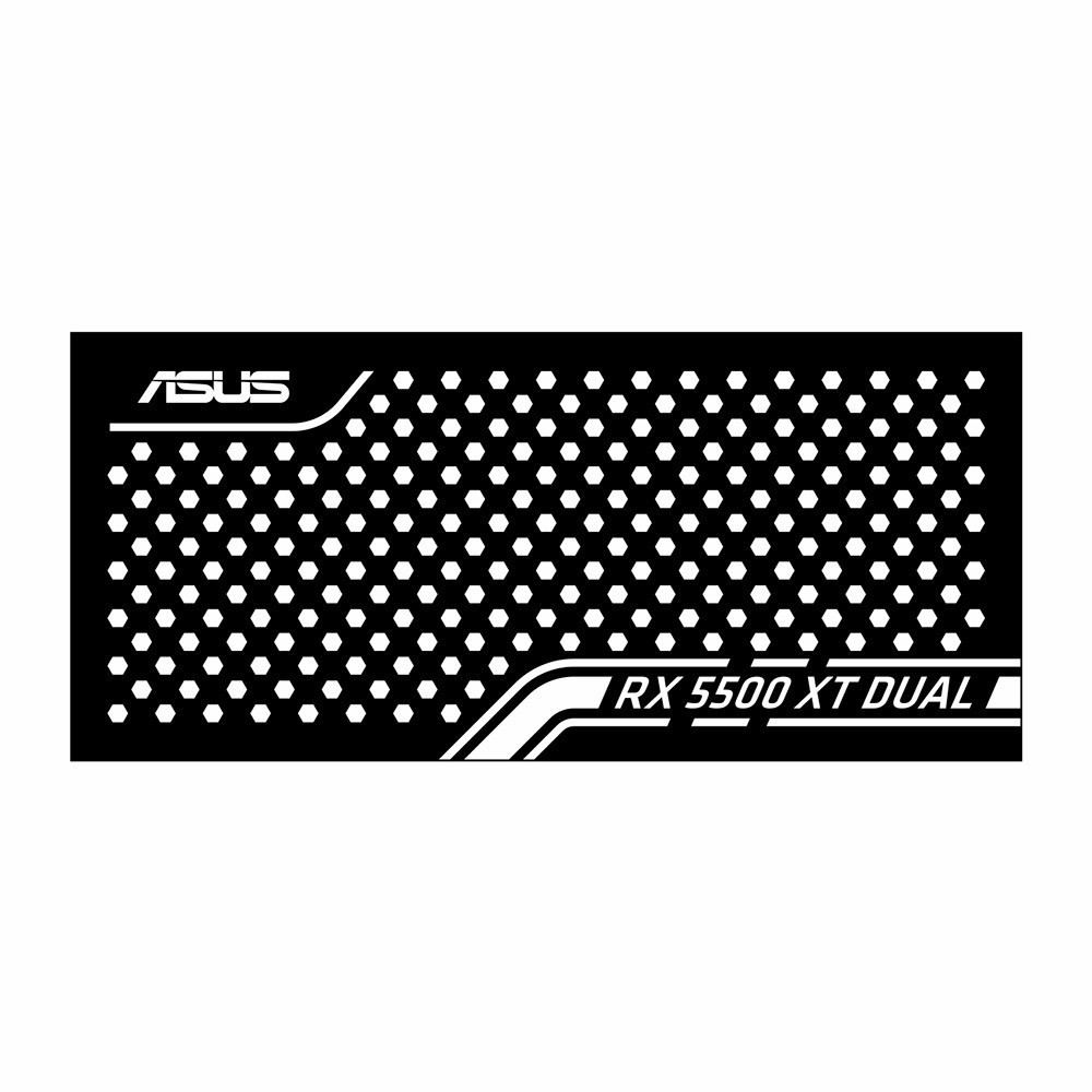 Asus Rx 5500 XT Dual Evo | Backplate (L1) | ColdZero