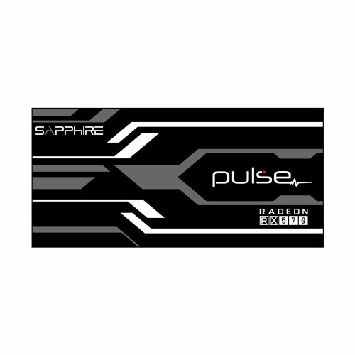 Sapphire Rx 570 Pulse | Gpu Backplate (Layout 2) | ColdZero