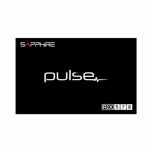 Sapphire Rx 570 Pulse ITX | Gpu Backplate (Layout 1) | ColdZero