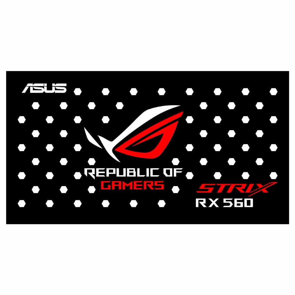 Asus Strix Rx 560 | Backplate (L2) | ColdZero