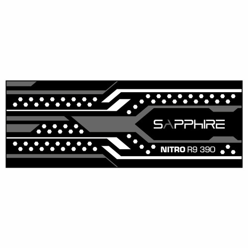 Sapphire R9 390 Nitro | Gpu Backplate | ColdZero
