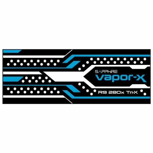 Sapphire Vapor-X R9 280X Tri-X | Gpu Backplate | ColdZero