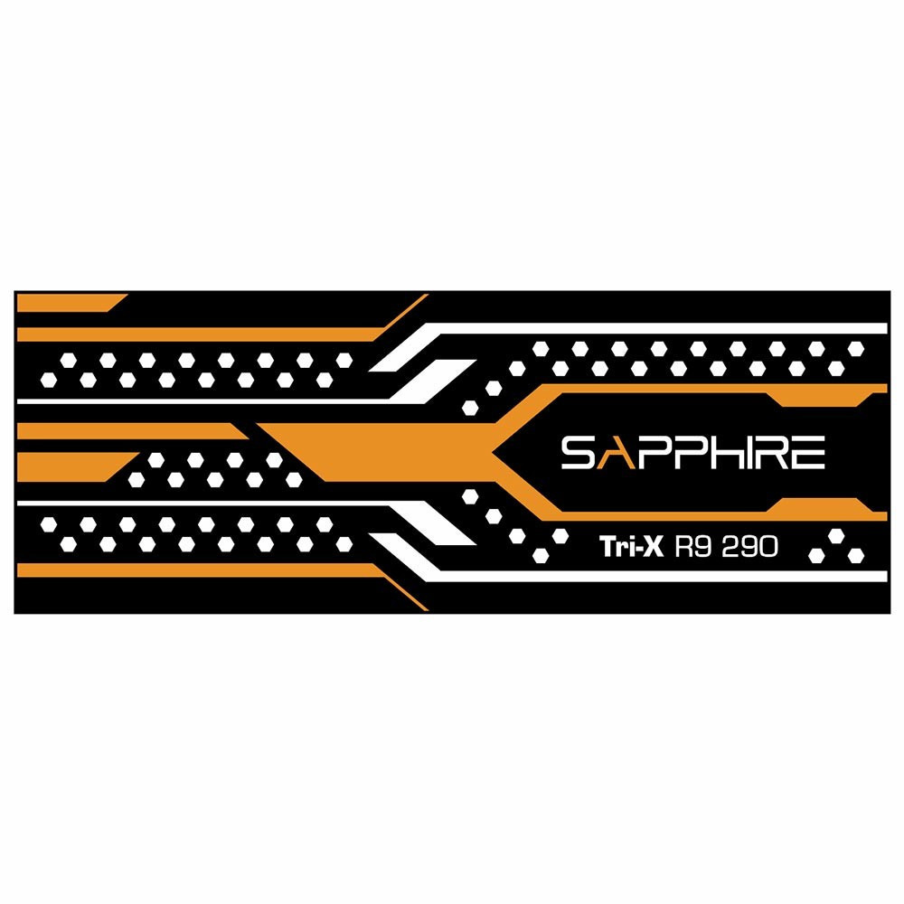 Sapphire R9 290 Tri-X | Gpu Backplate | ColdZero
