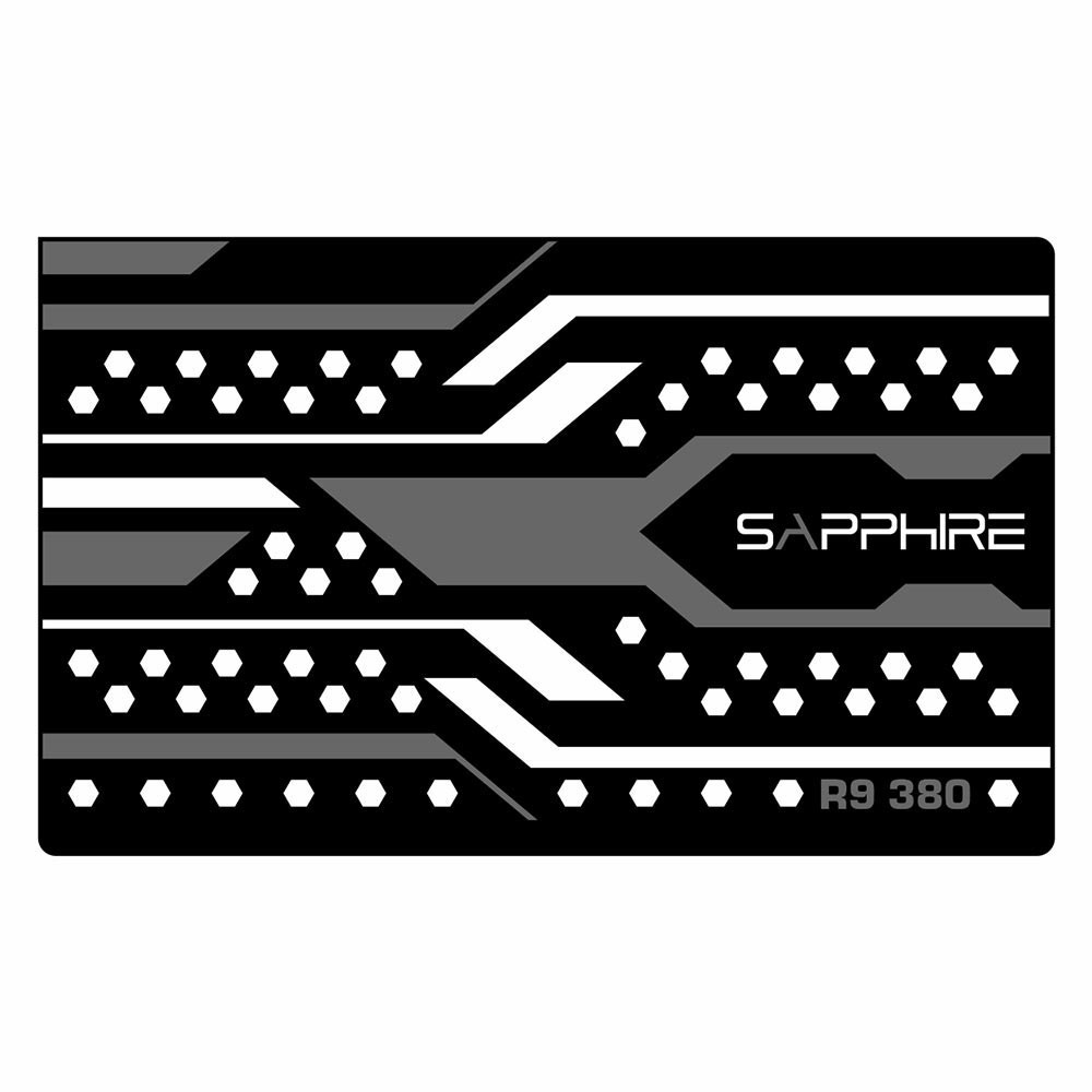 Sapphire R9 380 Itx | Gpu Backplate | ColdZero Sapphire R9 380 Itx | Gpu Backplate | ColdZero