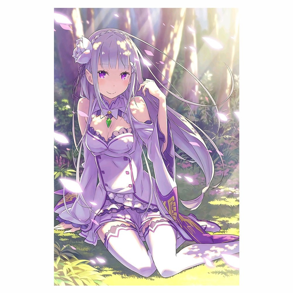 Wall Art | Emilia Re:Zero v1 | ColdZero Wall Art | Emilia Re:Zero v1 | ColdZero