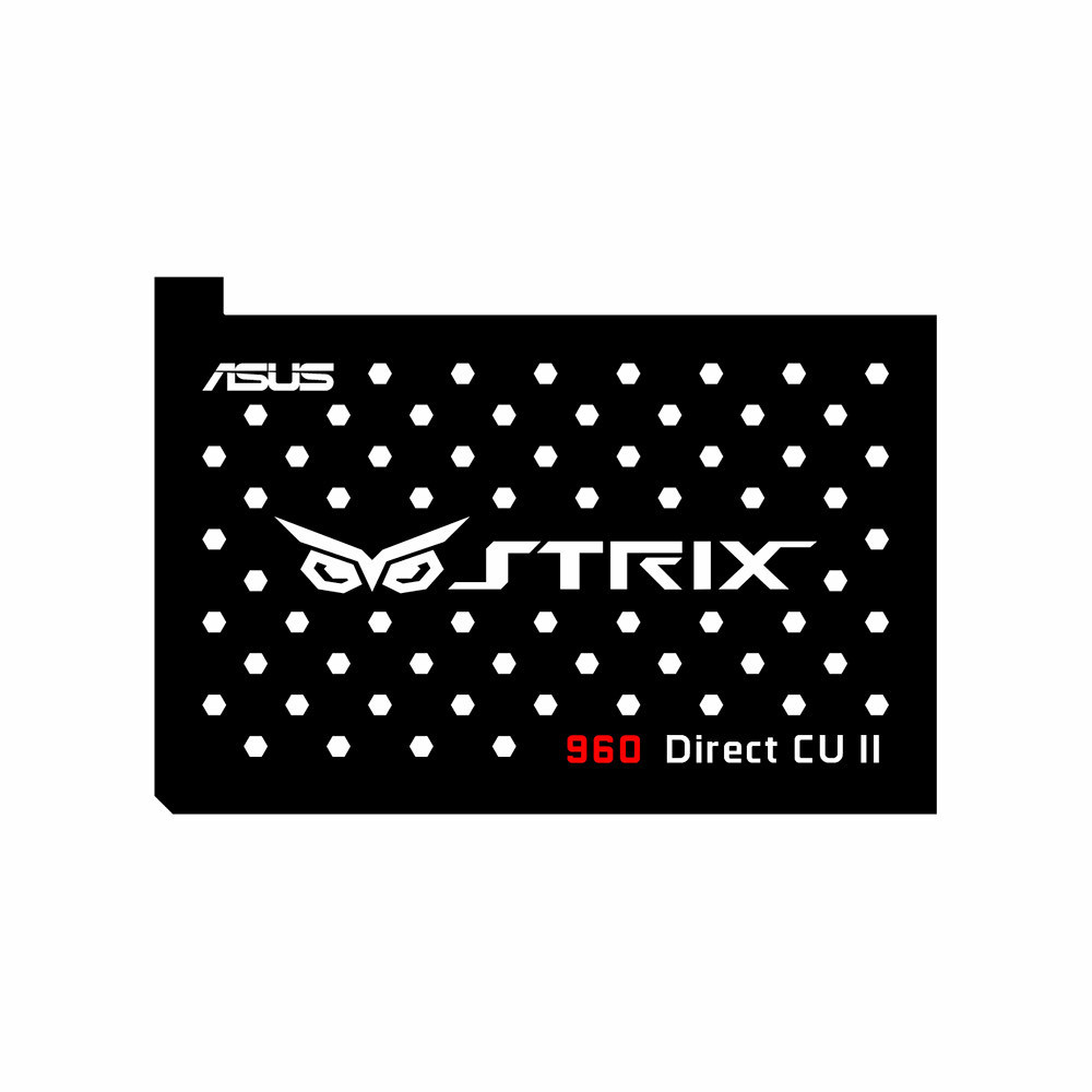 Asus 960 Strix | Backplate | ColdZero Asus 960 Strix | Backplate | ColdZero