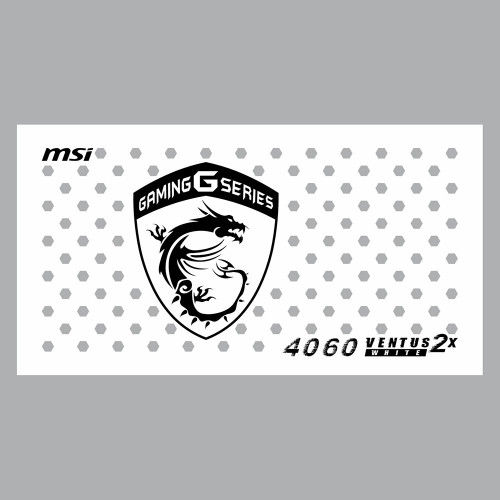 Msi 4060 Ventus 2X White | Backplate (L2) | ColdZero