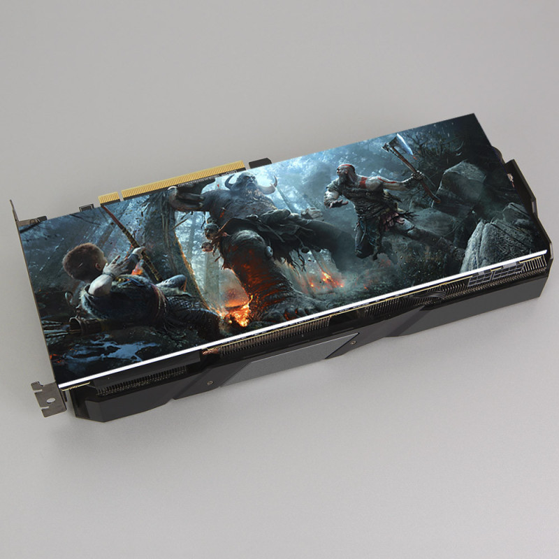 Gpu Back Plate Cover Custom Backplate | God of War | Coldzero