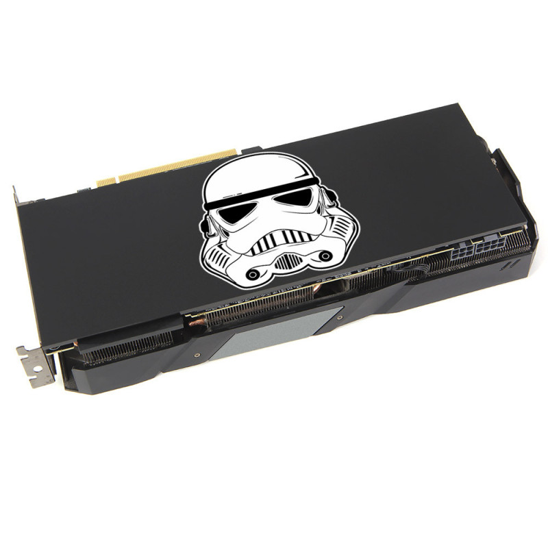 Custom Gpu Front Custom Backplate | Trooper v2| Coldzero