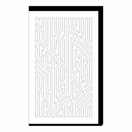 Hyte Y60 | Front Panel (Clear) Mayan | ColdZero