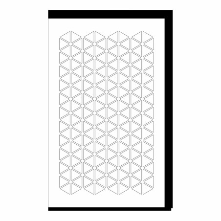 Hyte Y60 | Front Panel (Clear) Hexangle | ColdZero