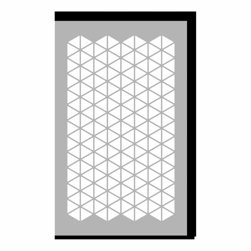 Hyte Y60 | Front Panel (Smoked) Hexangle | ColdZero