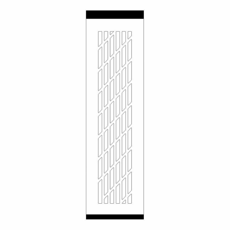 Hyte Y60 | Middle Panel Stock Lines | ColdZero