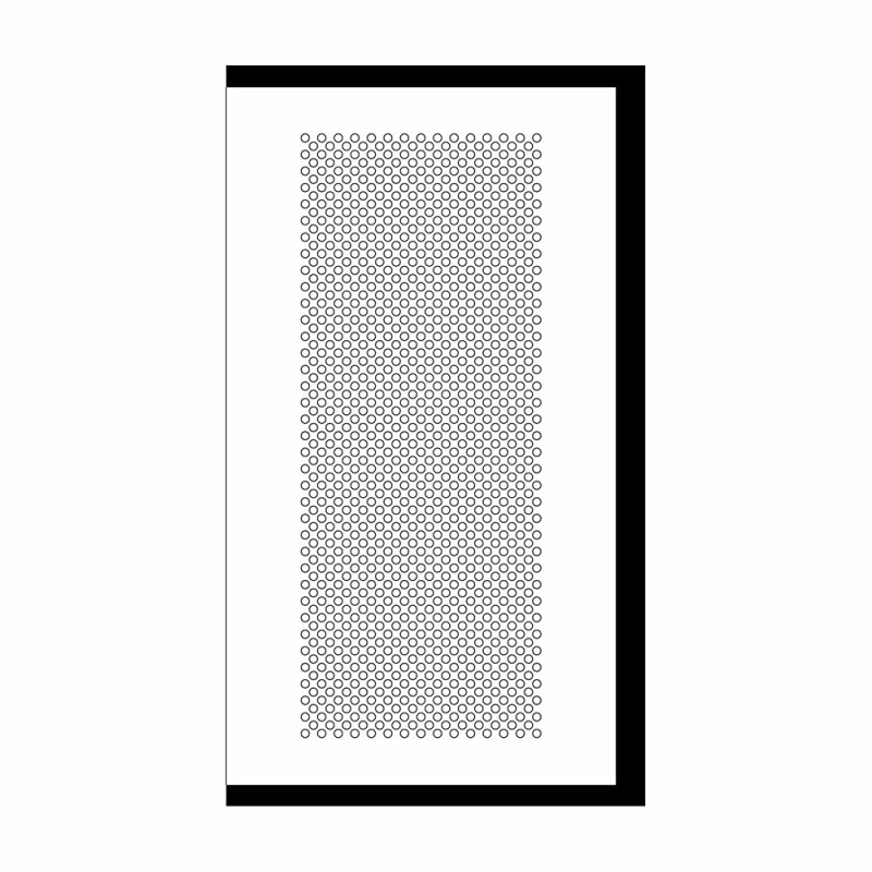 Hyte Y70 | Front Panel (Dots) | ColdZero